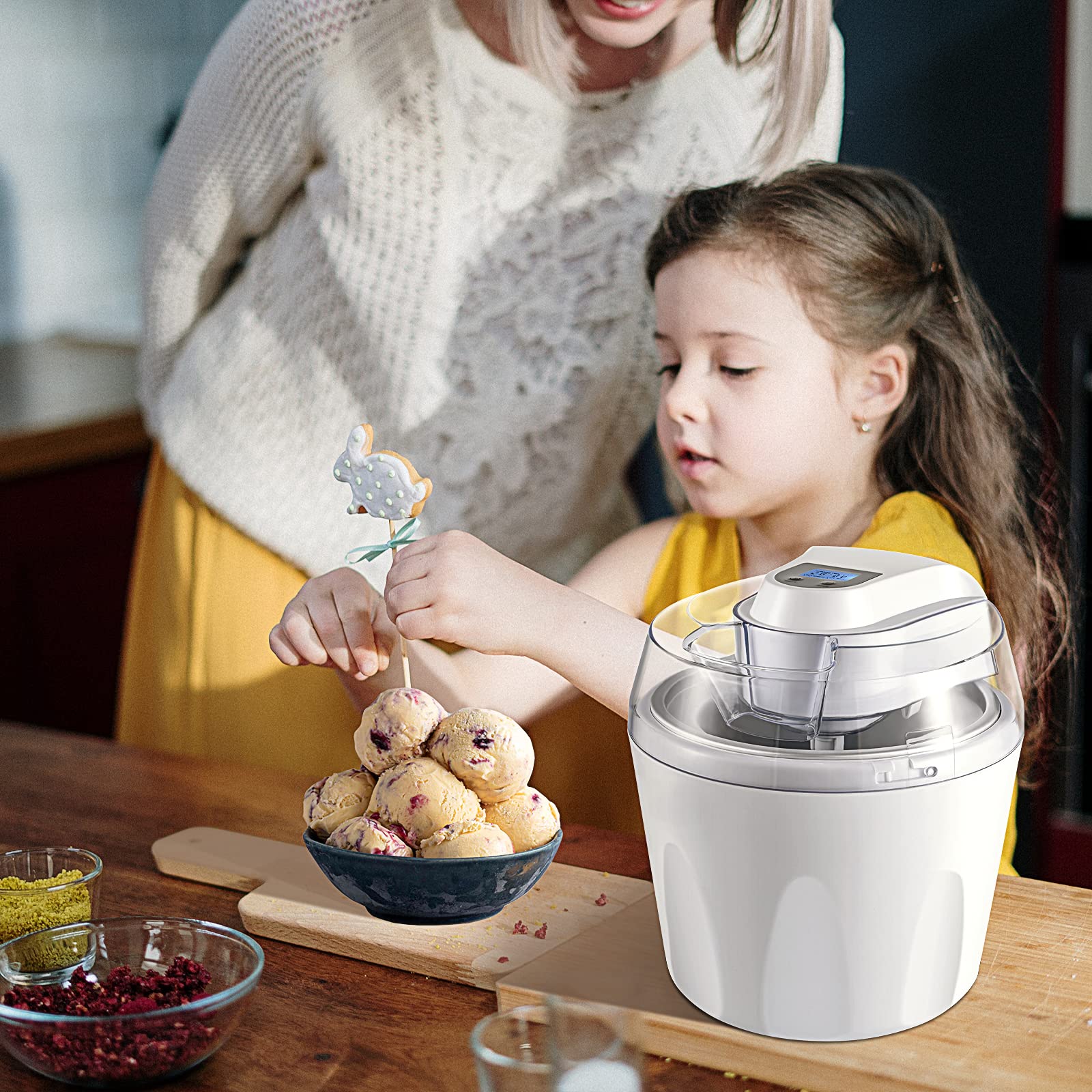 Glace maison à la sorbetière : le plaisir simple de l’été en famille
